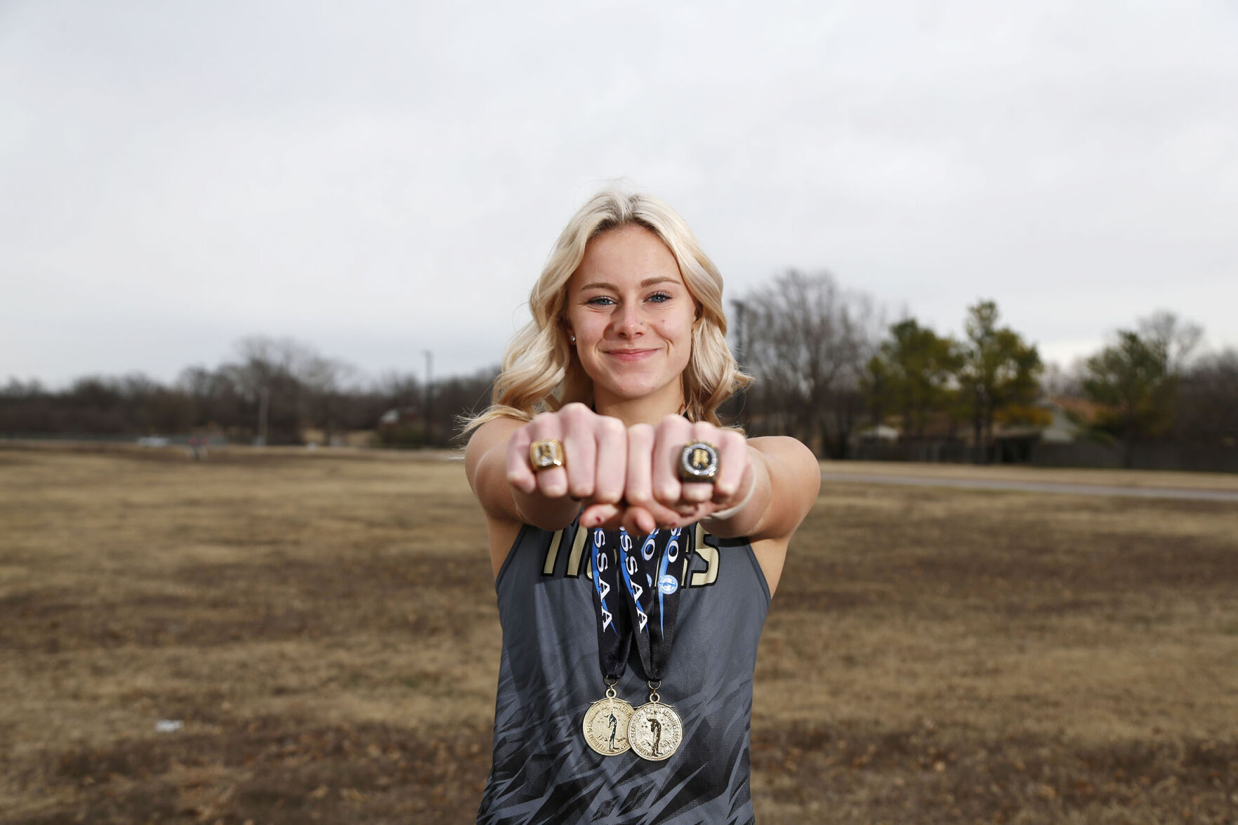 2020-21 All-World cross country candidate Payton Hinkle
